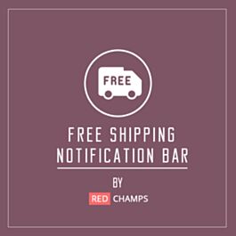 Magento 2 Free Shipping Bar Extension